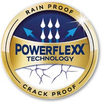 POWERFLEXX TECHNOLOGY RAIN PROOF CRACK PROOF