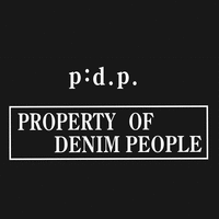 p:d.p. PROPERTY OF DENIM PEOPLE