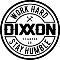 WORK HARD DIXXON STAY HUMBLE FLANNEL CO.