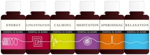 ENERGY CONCENTRATION CALMING MEDITATION APHRODISIAC RELAXATION ESSENTIAL OIL BLENDS