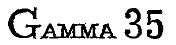 GAMMA 35