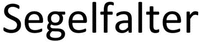 Segelfalter