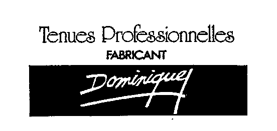 Tenues Professionnelles Dominique
