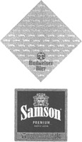 Samson PREMIUM SVETLY LEZÁK Budweiser Bier
