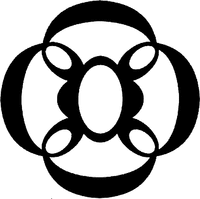 The mark consists of the stylized figure of a flower.