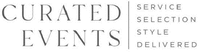 CURATED EVENTS SERVICE SELECTION STYLE DELIVERED
