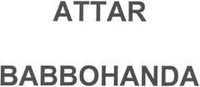 ATTAR BABBOHANDA