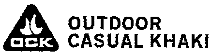OUTDOOR CASUAL KHAKI OCK