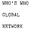 WHO'S WHO GLOBAL NETWORK