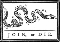 JOIN, or DIE. S.C. N.C. V. M. P. N.J. N.Y. N.E.