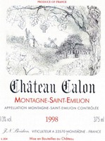Château Calon MONTAGNE-SAINT-EMILION