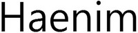Haenim