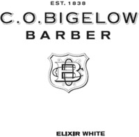 C.O. BIGELOW BARBER ELIXIR WHITE EST. 1838 COB