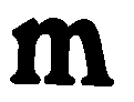 m