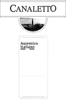 CANALETTO Autentico Italiano