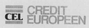 CEL CREDIT EUROPEEN