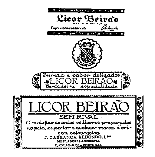 LICOR BEIRAO