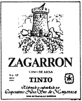 ZAGARRON VINO DE MESA TINTO