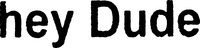hey Dude