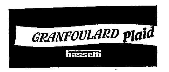 GRANFOULARD Plaid