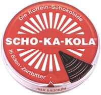 SCHO-KA-KOLA Die Koffein-Schokolade 16 Ecken · Zartbitter · HIER DRÜCKEN