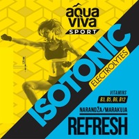 AQUA VIVA SPORT ISOTONIC ELECTROLYTES VITAMINS NARANDŽA/MARAKUJA REFRESH