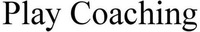 Play Coaching