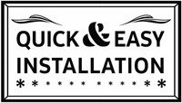 QUICK & EASY INSTALLATION