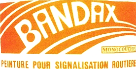 BANDAX PEINTURE POUR SIGNALISATION ROUTIERE