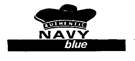 AUTHENTIC NAVY blue
