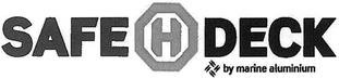 SAFE H DECK by marine aluminium