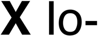 X Io-