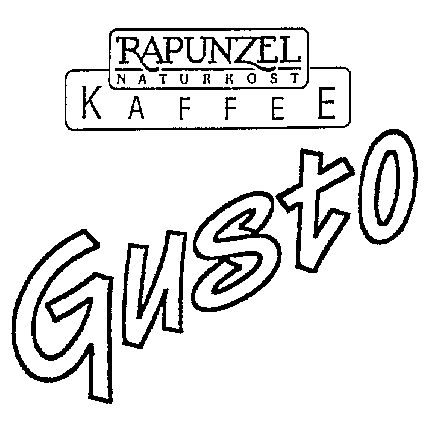 Gusto RAPUNZEL NATURKOST KAFFEE