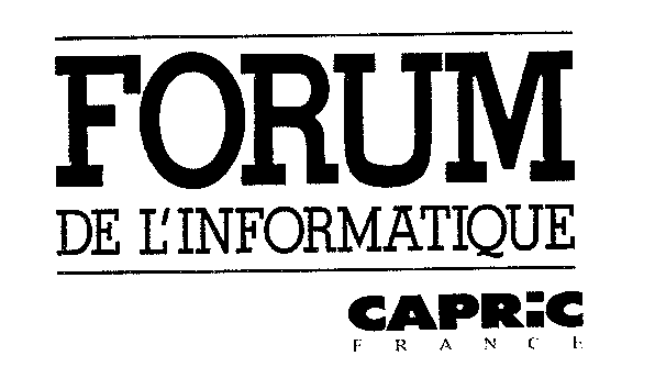 FORUM DE L'INFORMATIQUE