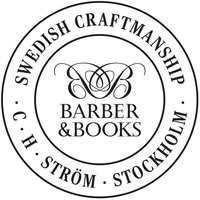 BARBER & BOOKS SWEDISH CRAFTMANSHIP C H STRÖM STOCKHOLM