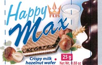 FLIS Happy Max Crispy milk hazelnut wafer