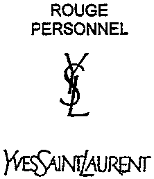 ROUGE PERSONNEL YSL YVESSAINTLAURENT