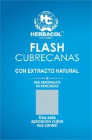 HC HERBACOL COLOMBIA FLASH CUBRECANAS CON EXTRACTO NATURAL SIN AMONIACO NI PEROXIDO Una sola aplicación cubre sus canas!