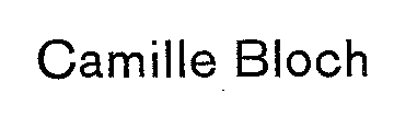 Camille Bloch