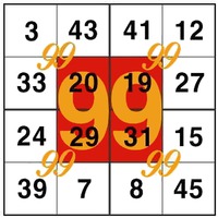 3 43 41 12 33 20 19 27 24 29 31 15 39 7 8 45 99