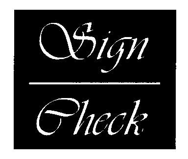 Sign Check