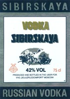 VODKA SIBIRSKAYA