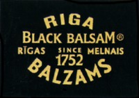 RIGA BLACK BALSAM RIGAS MELNAIS BALZAMS since 1752