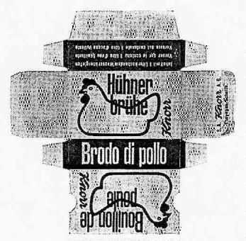 Knorr Hühnerbrühe Brodo di pollo Bouillon de poule