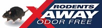 X RODENTS AWAY ODOR FREE