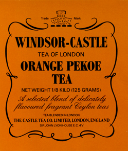 WINDSOR-CASTLE ORANGE PEKOE TEA