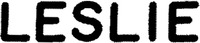LESLIE