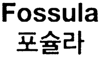 Fossula