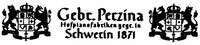 Gebr. Perzina Hofpianofabriken gegr. in Schwerin 1871