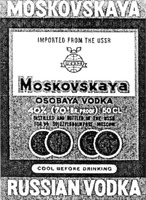MOSKOVSKAYA RUSSIAN VODKA